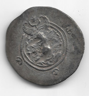 Dirham D'argent De Chosroès II, Souverain Sassanide 591-628 - Oriental