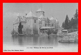 CPA VEYTAUX (Suisse)  Château De Chillon En Hiver...O553 - Veytaux