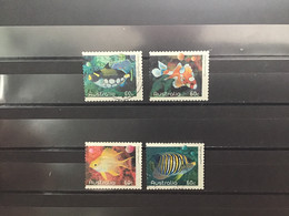 Australië / Australia - Complete Set Vissen Van Het Rif 2010 - Used Stamps