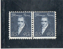 ETATS - UNIS   1967-68  Y.T. N° 824  Oblitéré - Multiples & Strips