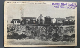 Sam Diego State College La Mesa/ 1945 - San Diego