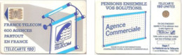 Carte à Puce - France - France Telecom - Les 600 Agences 120 - SC5ab D7, 5 N° Impact Sur Cadre Bas - “600 Agences”