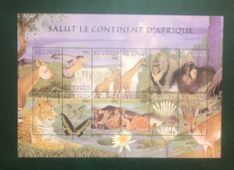 Congo DR 2000 - Fauna And Flora Of Africa - Altri & Non Classificati