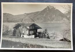 Haus/ Pension Am Thunersee/ Sigriswilergrat/ Fotokarte - Sigriswil