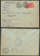 RUSSIA STORIA POSTALE 1950 CONFERENZA PER LA PACE 40 K - F1 - Brieven En Documenten