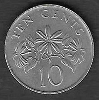 Singapore - Moneta Circolata Da 10 Cents Km51 - 1986 - Singapour