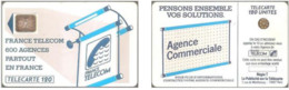 Carte à Puce - France - France Telecom - Les 600 Agences 120 - SC4an D7 Mate, 5 N° Impact/stylet - “600 Agences”