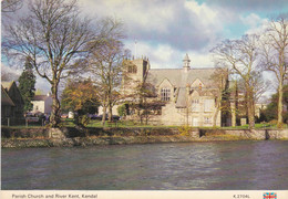 (D-ST143) - KENDAL (Cumberland) - Parish Church And River Kent - Kendal