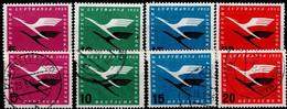 BRD FGR RFA - Lufthansa (MiNr: 205/8) 1955 - ** Postfrisch MNH + Gest Used Obl - Altri & Non Classificati