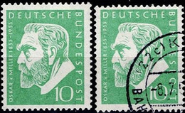 BRD FGR RFA - Miller (MiNr: 209) 1955 - ** Postfrisch MNH + Gest Used Obl - Sonstige & Ohne Zuordnung