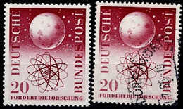 BRD FGR RFA - Forschungsförderung (MiNr: 214) 1955 - ** Postfrisch MNH + Gest Used Obl - Altri & Non Classificati