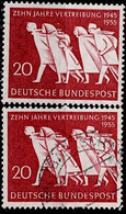 BRD FGR RFA - Vertreibung (MiNr: 215) 1955 - ** Postfrisch MNH + Gest Used Obl - Andere & Zonder Classificatie