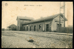 CPA - Carte Postale - Belgique - Hannut - La Gare  (CP20482) - Hannuit