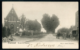 CPA - Carte Postale - Belgique - Hannut - Route De Namur - 1901 (CP20485OK) - Hannuit