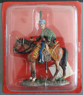 DELPRADO Cavaliers De Napoléon OFFICIER PORTE-ETENDARD HUSSARD DES VOLONTAIRES SAXONS 1813 - Figurines