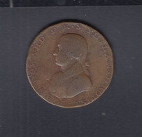 Grossbritannien Great Britain Half Penny Token 1794 Chichester And Pourthsmouth John Howard F.R.S. Philanthropist - Comercio Exterior, Ensayos, Contramarcas Y Acuñaciones