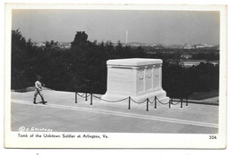 Tomb Of The Unknown Soldier At Arlington, Va. - Publ. A. MAINZER N.Y. No. 324 - Arlington