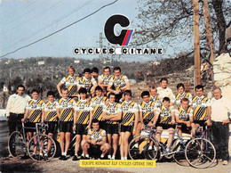 CYCLISME - EQUIPE RENAULT ELF CYCLES GITANE 1982 - CPM GF ( ͡♥ ͜ʖ ͡♥) ♥ - Cyclisme