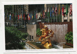 AK 057466 USA - New York City - Prometeus Statue Vor Dem Rockefeller Plaza - Lugares Y Plazas