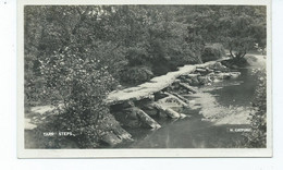 Postcard Devon Dartmoor The Tar Steps Rp Unused - Dartmoor