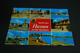 Grußß Aus HUSUM  / Gelaufen   ( 98 ) - Husum