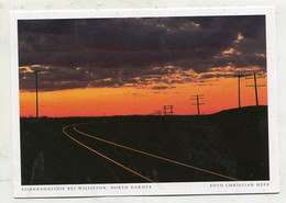 AK 057500 USA - North Dakota - Eisenbahnlinie Bei Williston - Williston