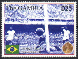 Gambia - 1v - MNH - Uruguay Vs Brazil - Football Bastia Fußball Fútbol Soccer Calcio Futebol Voetbal - 1950 – Brazil