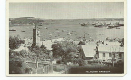 Postcard Cornwall Falmouth Unused Corner Missing - Falmouth