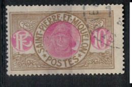 SAINT PIERRE ET MIQUELON        N°  YVERT :  109 ( 2 )  OBLITERE       (OB 10 / 16 ) - Used Stamps