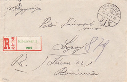 Occ.Hungary In Transilvania,1940 Registered Covers Kolozsvar ! - Transylvania