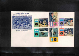 Nicaragua 1970 Space / Raumfahrt Apollo XI - First Man On The Moon FDC - Nordamerika