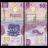 2021，prize Coin，Mexico Plastic Banknote Random Signature New UNC - Mexico