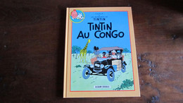 TINTIN ALBUM DOUBLE  AU CONGO / EN AMERIQUE    HERGE - Tintin