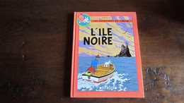 TINTIN ALBUM DOUBLE  L'ILE NOIRE/ L'ETOILE MYSTERIEUSE   HERGE - Tintin