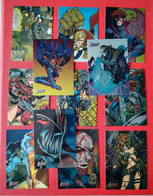 Card Image Comics Universe - Chromium Card ( Topps 1995 ) Lotto Di 12 Card . - Otros & Sin Clasificación