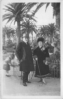 06-NICE- CARTE-PHOTO- PROMENADE A NICE 1927 - Parcs Et Jardins