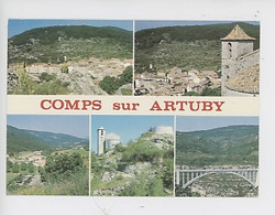 Comps Sur Artuby (Var)  Vue Générale Chapelle Gorges Verdon Haut Village Pont (multivues) - La Garde Freinet