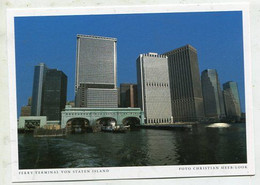 AK 057522 USA - New York City - Ferry Terminal Von Staten Island - Transportmiddelen