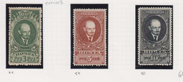 Sowjet-Unie Jaar 1939 Michel-cat. 687/688 ** + 689 Gestempeld - Other & Unclassified