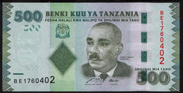 TANZANIA : 500 Shilingi - P40 - 2010 - UNC - Tanzania