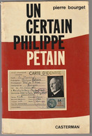 Bourget Un Certain Philippe Pétain Casterman (14A) - Français