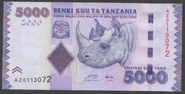 TANZANIA : 5000 Shilingi - P43a - 2010 - UNC - Tansania
