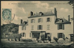 Arquian - Le Château De Gauffinerie - N°341 Coll. L. Marchand - Voir 2 Scans Larges - Other Municipalities