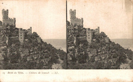 N°93683 -carte Stéréoscopique -château De Sonneck- - Cartes Stéréoscopiques