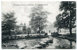 SHEFFIELD : ENDCLIFFE WOODS, STEPPING STONES / ADDRESS - WETHERBY (WOODALL) - Sheffield