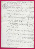 Manuscrit Daté De 1829 - Haute Saône - Leffond - Échange De Pièces De Terres Labourables Sur La Commune De Leffond - Manuscripts