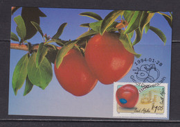 SOUTH AFRICA - 1994 Export Fruit Stamped Pre=Paid Postcard As Scan - Lettres & Documents