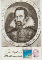 ROUMANIE. Carte Maximum 9x14 . (Astronom German, Fondatorul Astronomiei Moderne) Johannes KEPLER  (1571-1630) - Maximumkaarten