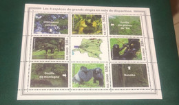 Congo DR 2005 - Endangered Apes. - Altri & Non Classificati