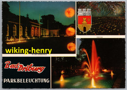 Bad Driburg - Mehrbildkarte 26   Parkbeleuchtung - Bad Driburg